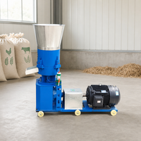Machine à granulés d'aliments pour animaux à haute efficacité, granulateur d'aliments pour volailles avec certification CE FCC, petit moulin à granulés pour usage agricole
