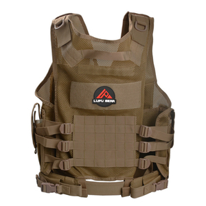 Gilet tactique léger et respirant pour hommes, sacs de gilet tactique Molle pour activités de plein air - Product Image 3