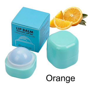 Balsamo Labbra Idratante Impermeabile OEM a Marchio Privato, a Forma di Uovo Rosa, Carino, a Sfera Rotonda, con Protezione Solare per la Cura delle Labbra - Product Image 4