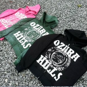 เสื้อฮู้ดดี้ผู้ชายแบบหนาพิเศษจากตงกวน รับสกรีนโลโก้ ปักลาย ปักคริสตัล ตกแต่งด้วยเทคนิคซันเฟด - Product Image 2