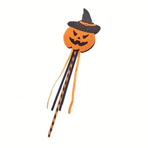 Baguettes magiques de princesse pour enfants, pailletées, en forme de citrouille d'Halloween, colorées et personnalisables - Product Image 3