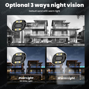 Hongnaer 8MP HD Kim Loại Nhà ở tầm nhìn ban đêm IP PoE CCTV ngoài trời Bullet <span class=keywords><strong>Camera</strong></span> an ninh không dây mạng PoE IP <span class=keywords><strong>Camera</strong></span> - Product Image 5
