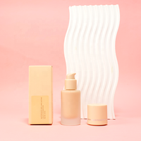 Base de Maquillaje Mineral de Alta Calidad, Personalizable y de Venta al Por Mayor, Resistente al Agua, con Cambio de Color, Cobertura Total, Acabado Mate