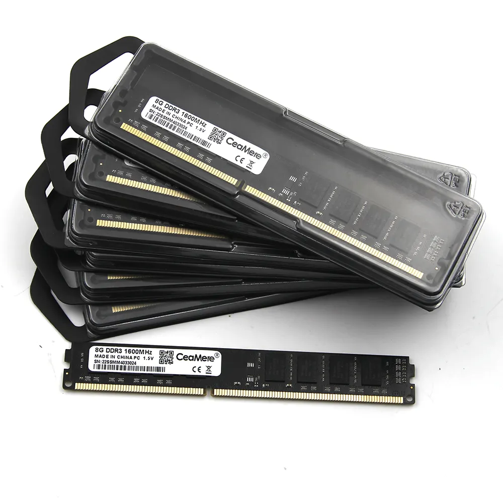 Alta Qualidade Memoria RAM DDR3 4GB 8GB 1600MHz 1333MHz Desktop RAM PC3-12800 1.5V DIMM 240Pin DDR3 Memória PC