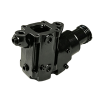 Mercruiser 864591T02 Mercruiser V8 14 °   Proveedores de Elevadores de Escape XME 4591 de Hierro Fundido con Ángulo de 14 Grados
