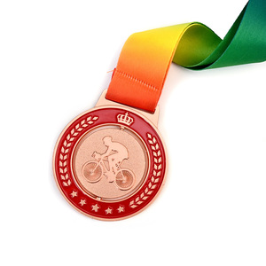 Medaglie Sportive Personalizzate dal Produttore, in Metallo, con Stampa Letterpress e Logo Personalizzato, Senza Costi <span class=keywords><strong>di</strong></span> Stampo, Fusione Diretta - Product Image 3