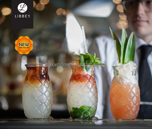 Verre <span class=keywords><strong>à</strong></span> <span class=keywords><strong>bière</strong></span> décoré d'ananas Libbey, 500 ml, gravure gratuite, échantillon gratuit, style américain, pour bar, tasse Tiki - Product Image 5