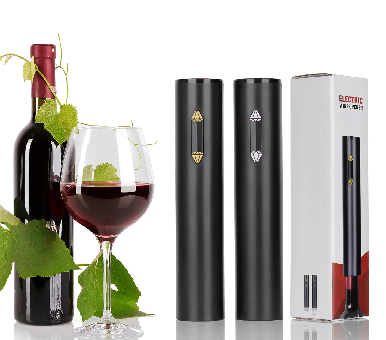 Smart Trend Products Ideas 2022 Top Seller Amazon Auto Wine Opener Electric Corkscrew Gift Set for Men