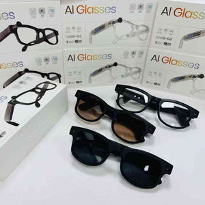 AIMB-G2 Smart Glasses with 8MP Camera for BT Call AI Translation Recognition 1080P Video Recording - Product Image 1