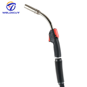 Mig kemppi 6254213mmt 6254214mmt mmt42 <span class=keywords><strong>pmt42</strong></span> 10ft 15ft khí làm mát bằng MIG hàn súng ngọn đuốc cho máy móc sản xuất - Product Image 3