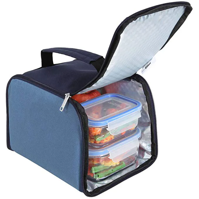 Opvouwbare Kantoor School Voedsel Houden Versheid Geïsoleerde Thermische Lunch Box