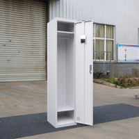 Armoire de rangement en acier à 1 porte, personnalisée en usine en Chine, pour personnel et étudiants, idéale pour les écoles et les bureaux