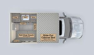Ligero diapositiva en la camioneta cama <span class=keywords><strong>Camper</strong></span> más pequeño y tamaño medio camiones con 6,0 'cama - Product Image 6