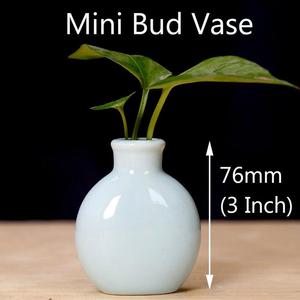 Ceramica giardiniera 3 Mini Piccolo Amici di Ceramica Bud Vasi per I Fiori, Piante Decorazione Floreale, Vintage Da Collezione Vasi, vintage - Product Image 4