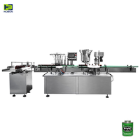 Machine de remplissage semi-automatique pour petites bouteilles de colle cyanoacrylate (Fevicol) en PVC, pour adhésifs en cartouches et en gallons.