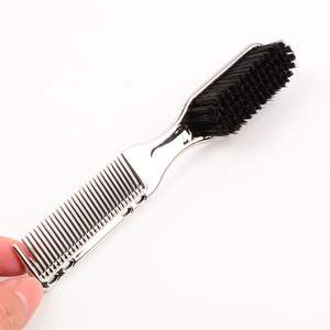 Prezzo all'ingrosso stile <span class=keywords><strong>Vintage</strong></span> pettine per capelli retrò capelli olio pettine elettrolitico da uomo barba spazzola - Product Image 1
