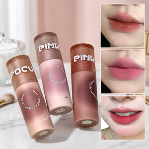Soft Mist Velvet <b>Lip</b> Glaze <b>Lip</b> Mud Matte <b>Cream</b> Lipstick with Mineral Ingredients Hydrating Formula White Color - Product Image 3