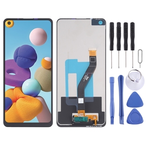 All'ingrosso originale Super schermo LCD AMOLED per Samsung Galaxy <span class=keywords><strong>A21</strong></span> con digitalizzatore Full Assembly - Product Image 1