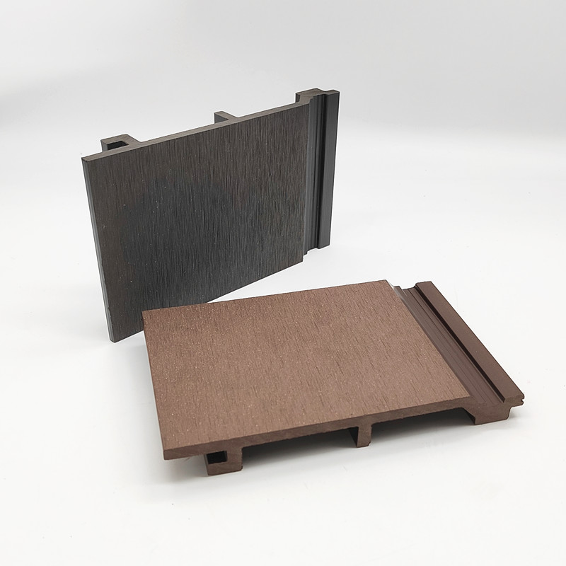 Outdoor Wpc Clip Composite Cladding With Production Machine Plastic Wpc Wall Panel