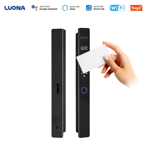 3D Face Palm Vein Fingerprint Passcode IC Card Mechanical Key Outdoor Waterproof Household Security Lock - Product Image 1