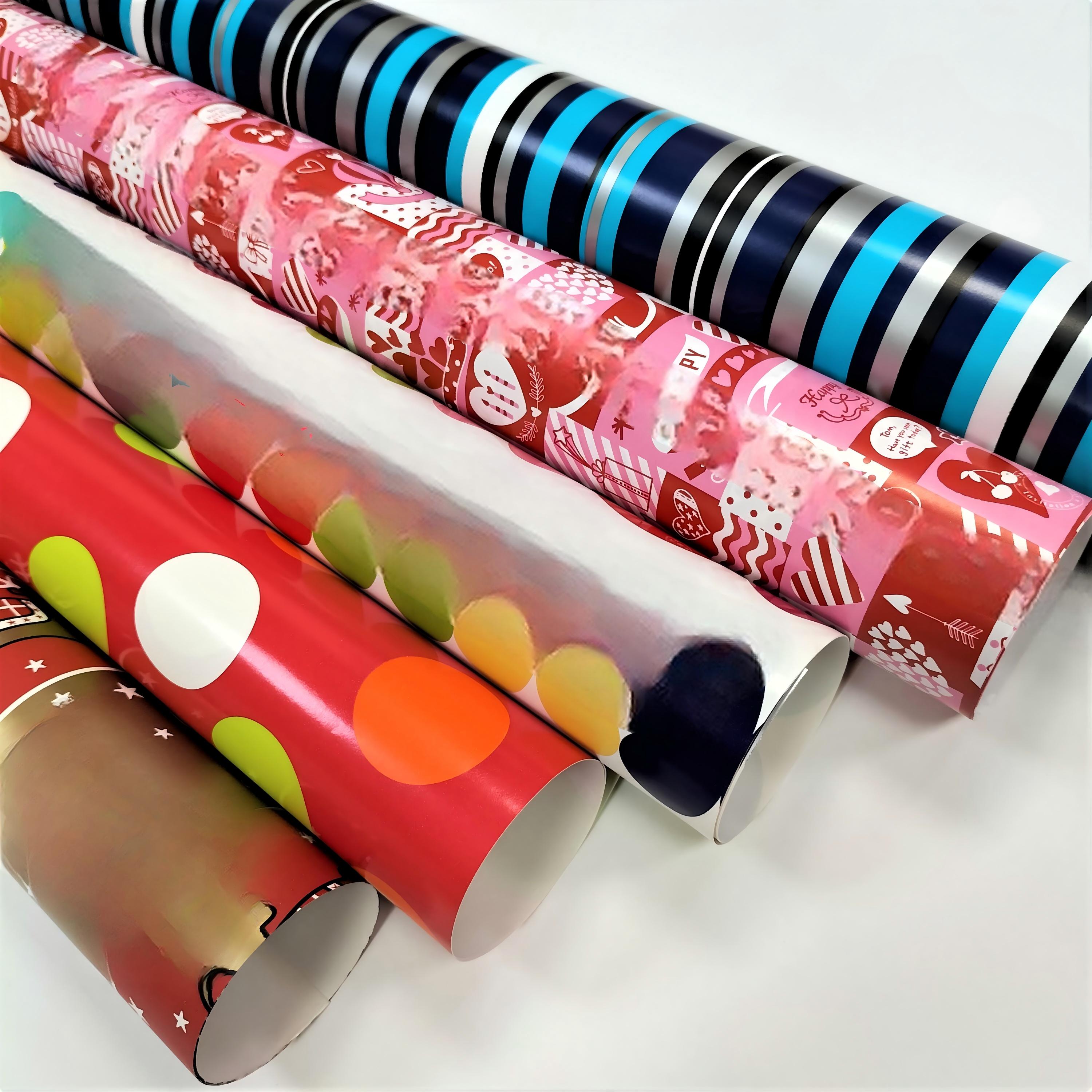 Wholesale Custom Logo Printed Gift Wrapping Paper Packaging Paper