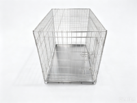 Cage pour chien en métal, facile à assembler, cage en fil métallique pour animaux de compagnie, grand espace, transporteur, niche, plusieurs tailles, personnalisable, portable, durable, enclos