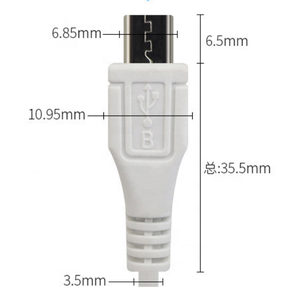 Giet 1M Usb Naar Micro Android Telefoon Opladen Speelgoed Bureaulamp Opladen Schat Massage Instrument Verlengkabel 1M - Product Image 3
