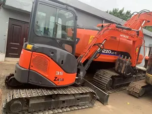 Excavadora Usada al Precio Más Bajo, 90% Nueva, Fabricada en Japón, Excavadora HITACHI ZX35, Hitachi35 - Product Image 3