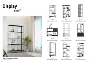Estante de Almacenamiento de Libros de Acero de 3 Niveles, Negro, Simple y de Alta Calidad, Estantería de Esquina para Libros, para Oficina en Casa - Product Image 5