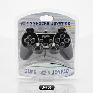 คอนโทรลเลอร์เกมแบบมีสาย USB สำหรับพีซี พร้อมอนาล็อกสติ๊กและปุ่มควบคุม - Product Image 5