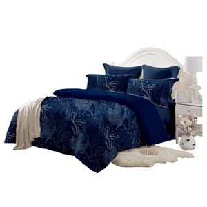 Cloudland Chunjian In Tự Nhiên Cây Nhiệt đới Thân Thiện Với Môi 100% Cotton Duvet Cover Đặt Sang Trọng Bộ Đồ Giường Đặt Gối Nữ Hoàng - Product Image 6
