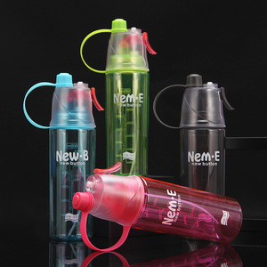 Botella de Agua de Plástico de 600 ml, Libre de BPA, a Prueba de Fugas, para Oficina - Product Image 3