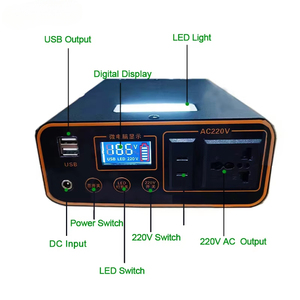 300W High Quality Lithium Ion <strong>Battery</strong> Capacity Outdoor <strong>Power</strong> Station Portable Solar <strong>Generator</strong> with Pure Sine Wave Solar Panels - Product Image 4