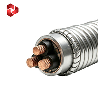 Cable ESP para Campos Petroleros 1AWG 2AWG 4AWG 5AWG 6AWG 7AWG, Cable Blindado para Bombas