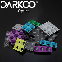 Plateforme optique ultra-large : Angle : 15 °   Lentille LED en PMMA pour module SMD 2835, panneau de bureau et éclairage commercial suspendu