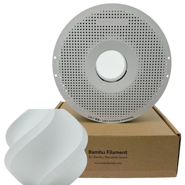 Original Bamboo Lab PLA Aero Foaming 3D Filament-Gray (14104) 1.75mm Lightweight RFID 3D Printer Consumables for X1/A1/P2S/H2C