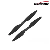 1 paire d'hélices Gemfan en fibre de carbone et nylon 8045 9045 1045 1145 1245MR pour avion multirotor RC à aile fixe