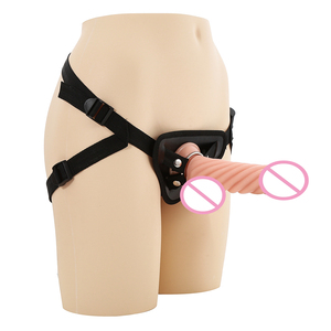 Lebensechte Strapon Dildo Adult Sex Tools Europäisch Amerikanische Frauen Masturbation Großer Saugnapf Simulation Penis mit RoHS CE - Product Image 2