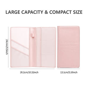 PU — portefeuille en cuir pour <span class=keywords><strong>voiture</strong></span>, <span class=keywords><strong>porte</strong></span>-cartes, à visière, <span class=keywords><strong>porte</strong></span>-documents et <span class=keywords><strong>porte</strong></span>-stylo, nouvelle collection - Product Image 5