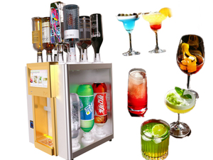 Pack <span class=keywords><strong>de</strong></span> barman familial : Verres à spiritueux, machine à mojito intelligente, distributeur <span class=keywords><strong>de</strong></span> <span class=keywords><strong>liqueur</strong></span>, blender à thé au lait et jus - Product Image 3