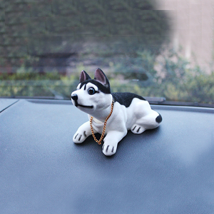 <span class=keywords><strong>Perro</strong></span> asintiendo divertido sacudiendo la cabeza juguetes lindo Bobblehead cachorro muñecas columpio coche adornos hogar Auto Interior decoración coche salpicadero Juguetes - Product Image 5