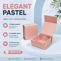 Scatola Regalo Artigianale Personalizzata, Scatola Pieghevole di Design Esclusivo, Confezione Rigida in Cartone Grigio, Vendita all'Ingrosso