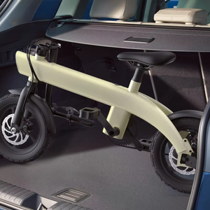 <span class=keywords><strong>Vélo</strong></span> <span class=keywords><strong>Électrique</strong></span> 36V 250W EBIKE <span class=keywords><strong>Vélo</strong></span> Pliant Urbain Cadre en Alliage d'Aluminium Double Suspension Fonctionnalités Intelligentes Électroniques Arrière - Product Image 5