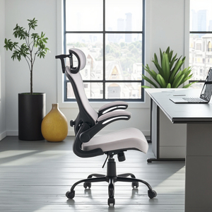 Silla de oficina ejecutiva con respaldo de malla transpirable para muebles de oficina contemporáneos con diseño moderno - Product Image 1