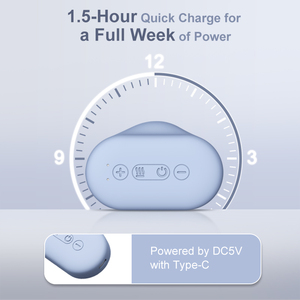 Parche TENS calentado para aliviar el dolor menstrual con 3 niveles de calor para <span class=keywords><strong>la</strong></span> cintura del abdomen inferior y <span class=keywords><strong>la</strong></span> terapia de relajación muscular de <span class=keywords><strong>la</strong></span> <span class=keywords><strong>espalda</strong></span> - Product Image 5