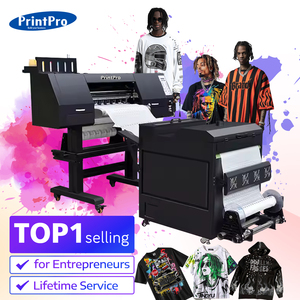 Printpro A3 DTF Máy In 60Cm I3200 Đầu Áo Thun Phim Máy In Với Máy Sấy Lò 2 4 Đầu 24 Inch DTF Máy In impresora - Product Image 1