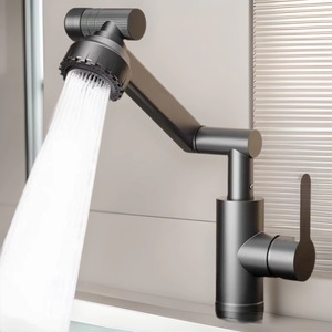 Moderno rubinetto nero lavabo rubinetto singolo manico lavabo <span class=keywords><strong>bagno</strong></span> rubinetto per lavandino rubinetti - Product Image 1