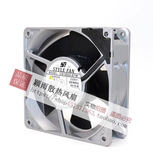 พัดลมสไตล์ญี่ปุ่นแท้ รุ่น Us12d22 Gtw 220v 16 15w ขนาด 12 ซม. ใบพัดเหล็ก พัดลมระบายความร้อนอุตสาหกรรม - Product Image 2