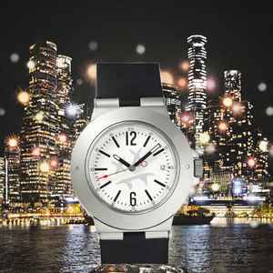 Mechanical <b>Watch</b> Sapphire Crystal Analog Wristwatch <b>Square</b> Case Unisex Business Casual Rubber Strap - Product Image 2