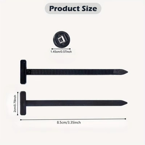Abrazaderas de Cable Universales Ajustables y Ligeras, Duraderas, Multiusos, Autoblocantes - Product Image 3